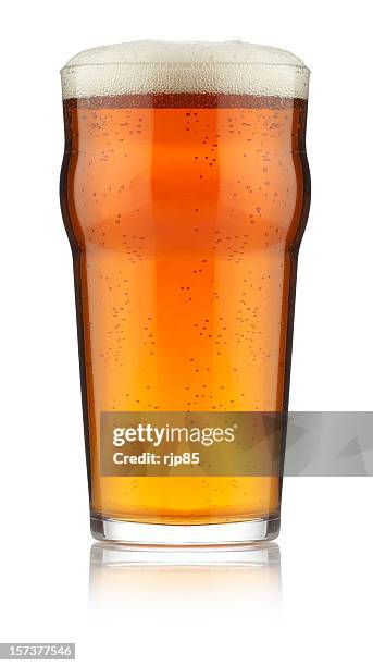 de la bière - verre à bière photos et images de collection