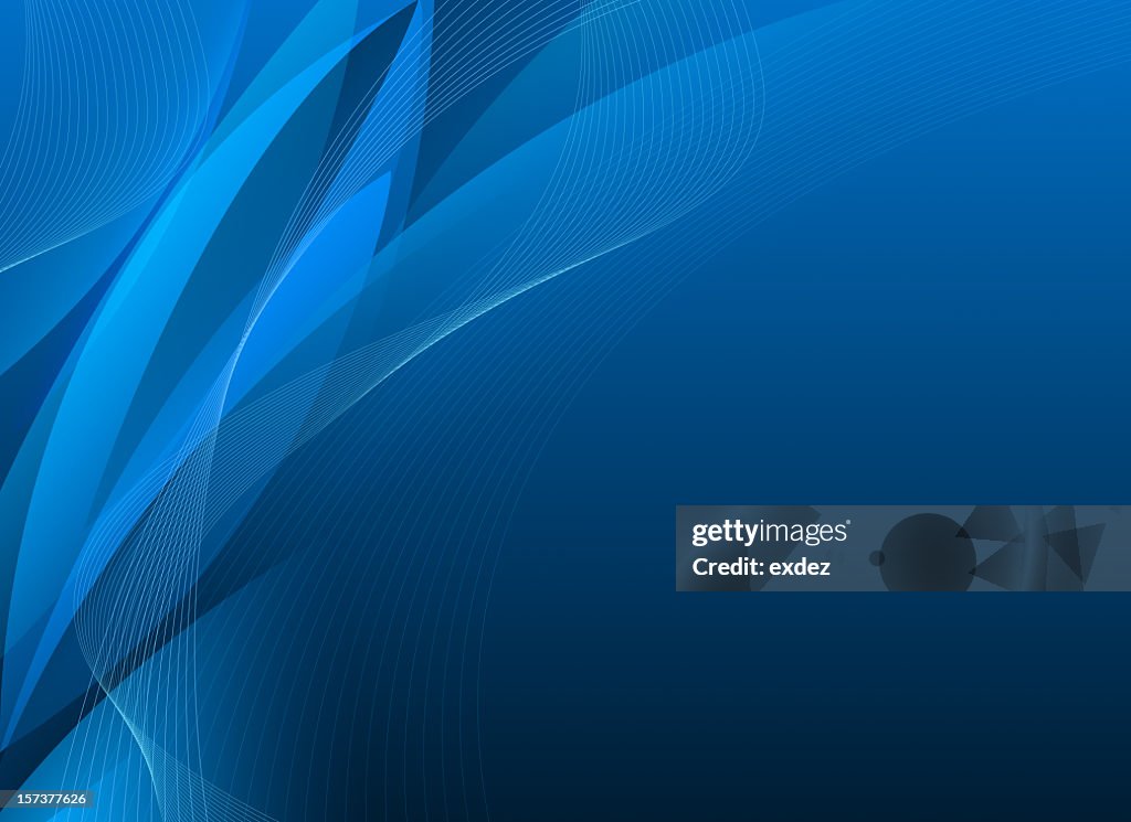 Abstract blue Background design