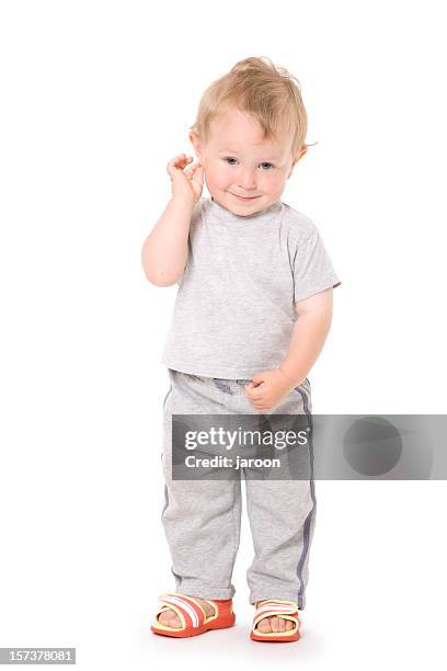 small child standing - baby standing stock pictures, royalty-free photos & images