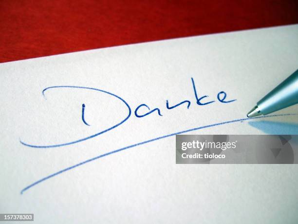 danke - danke stock-fotos und bilder