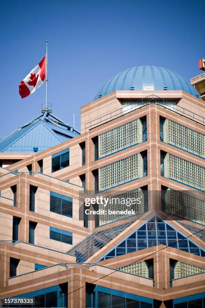 metropolitan toronto police headquarters, canada - headquarters stock pictures, royalty-free photos & images