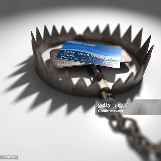 credit risk - bear trap stock pictures, royalty-free photos & images