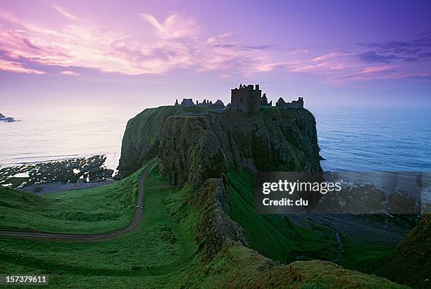 castle in scotland - flower hill stock pictures, royalty-free photos & images
