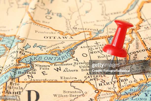 albany - new york map stock pictures, royalty-free photos & images