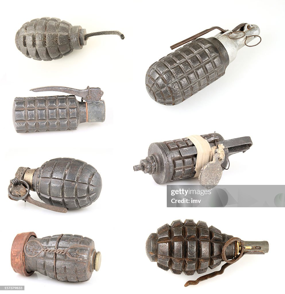 Hand grenade collection