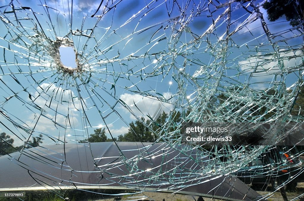 Shattered Windshield