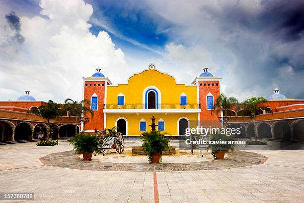 hacienda - central america house stock pictures, royalty-free photos & images