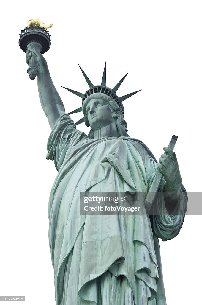 Liberty isolated on white
