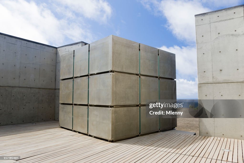 Modern Architecture Lighthouse Cube