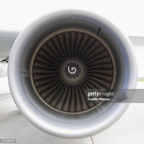 avión turbine spinning - turbina fotografías e imágenes de stock