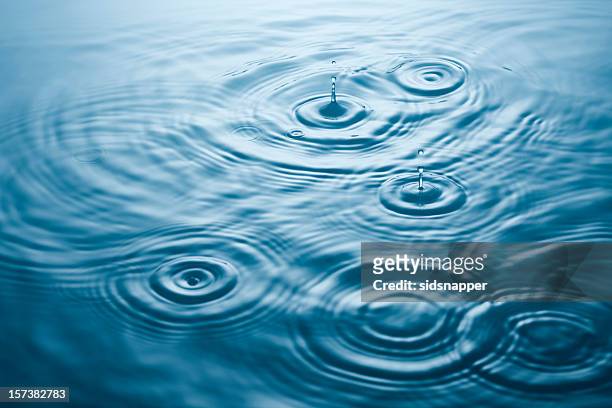 wavy ripples - water stockfoto's en -beelden