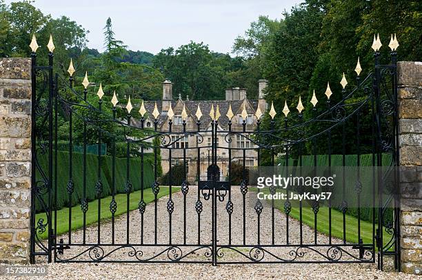 old english manor house - palace stock pictures, royalty-free photos & images