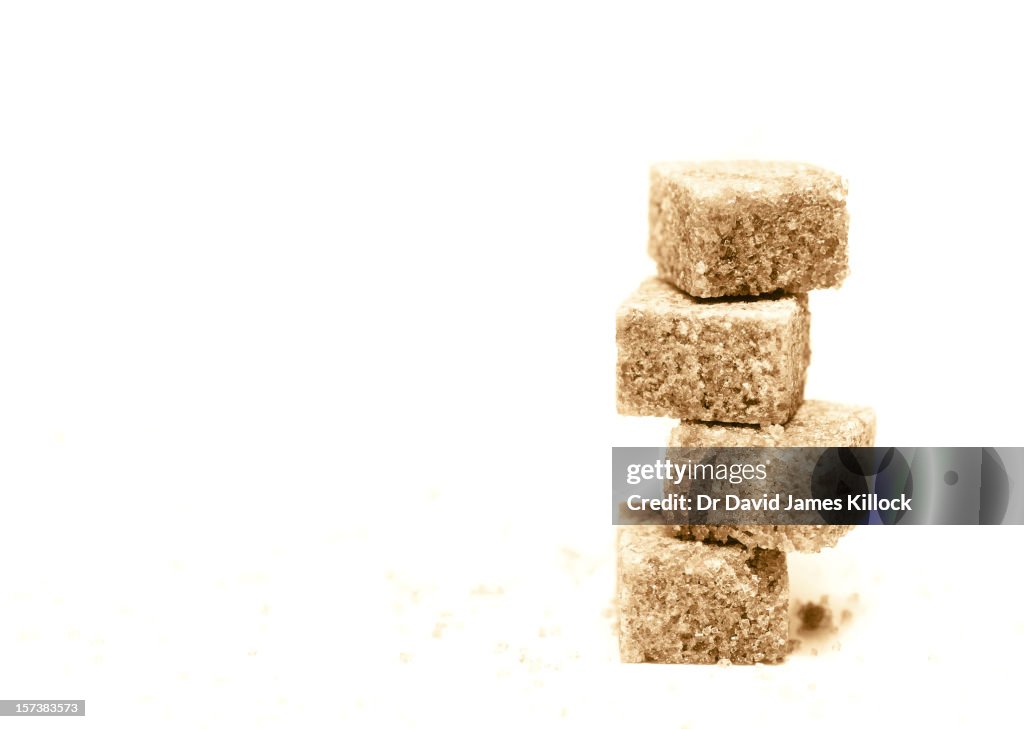 Brown sugar cubes