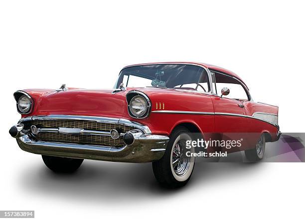 シボレーベルエア 1957 - 1950's cars ストックフォトと画像