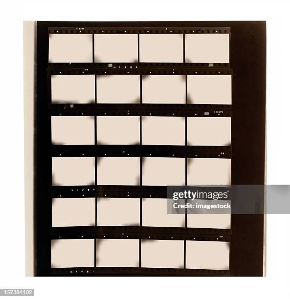 film contract on a white background - transparent films stock pictures, royalty-free photos & images