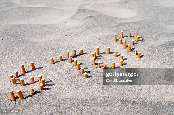 stop smoking - stubs stock pictures, royalty-free photos & images