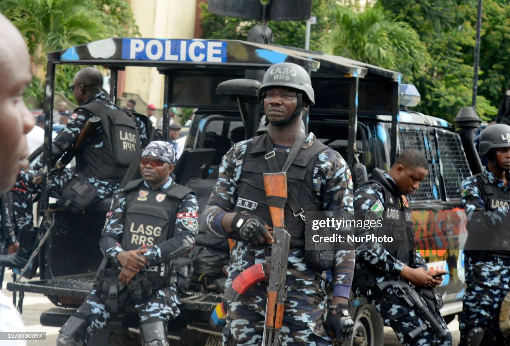 Labour Unions Protest Over Fuel Subsidy Removal In Lagos, Nigeria