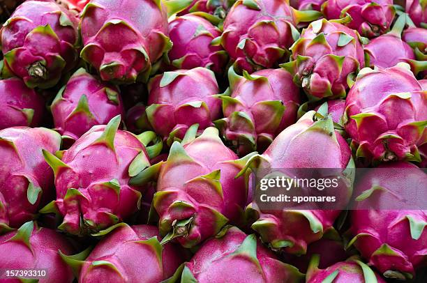 dragon fruits - pitaya stock pictures, royalty-free photos & images