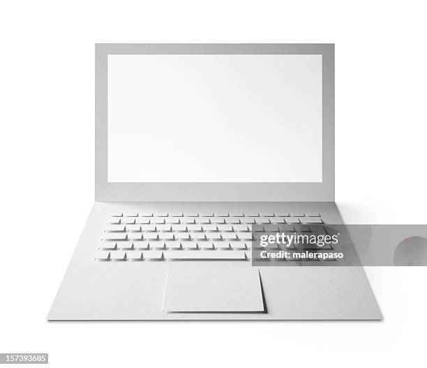 paper computer - ergonomic keyboard stock pictures, royalty-free photos & images