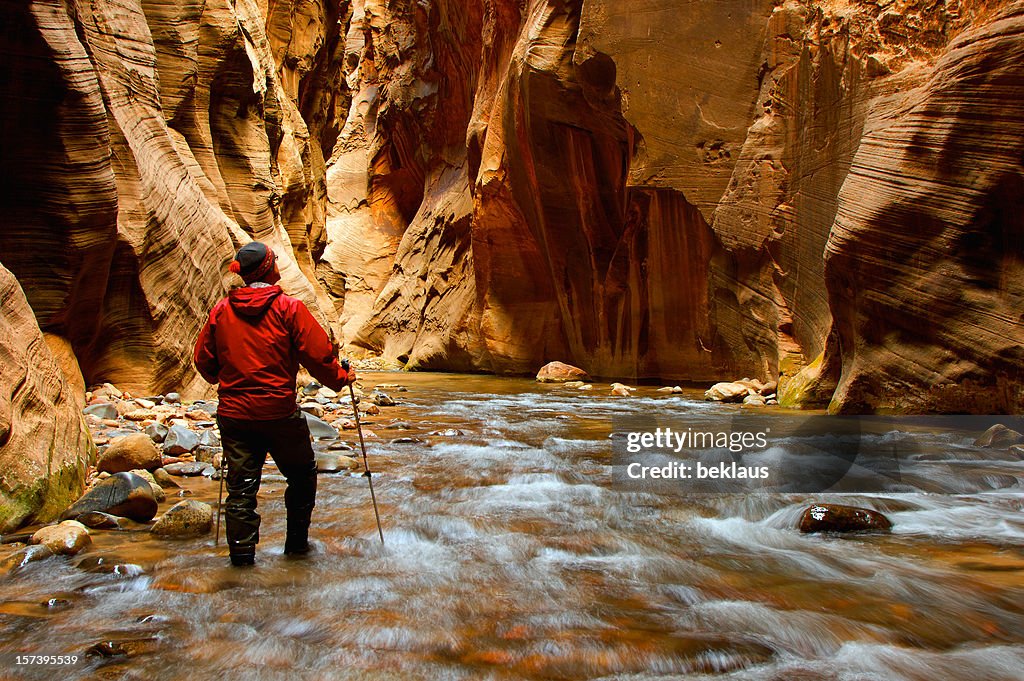 Mann wandern die narrows