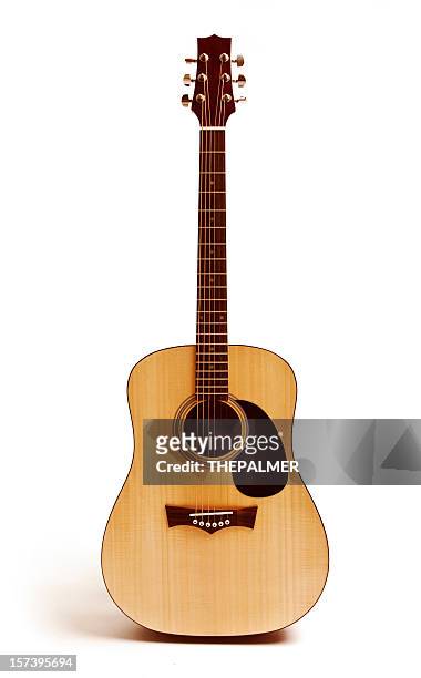 acoustic guitar - country and western music stock pictures, royalty-free photos & images