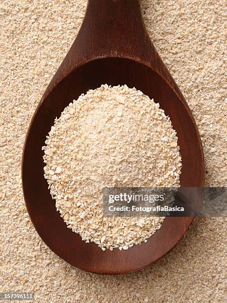 oat bran - bran stock pictures, royalty-free photos & images