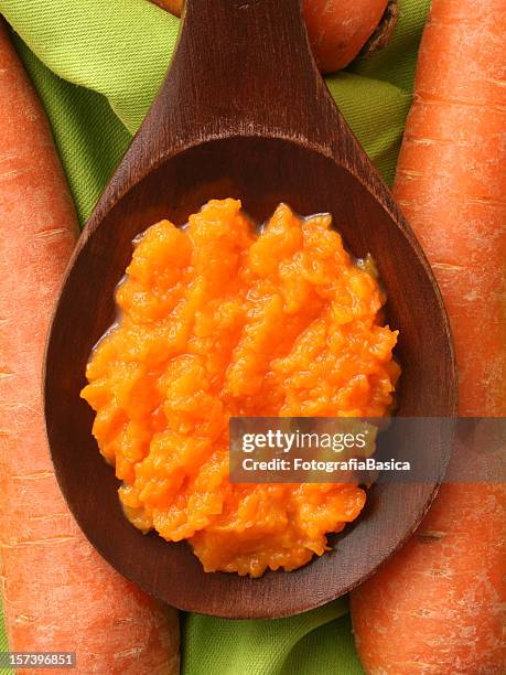 carrot puree - pureed 個照片及圖片檔