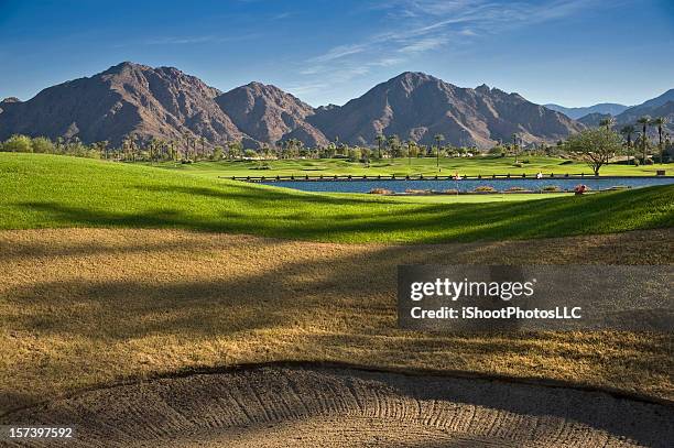 golf resort - riverside county foto e immagini stock