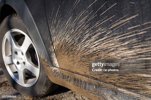 schmutziges auto - dirty car stock-fotos und bilder
