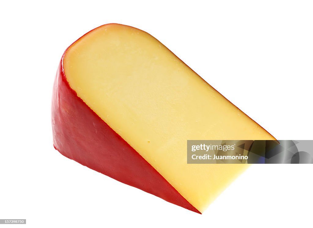 Piece of Dutch Gouda Cheese