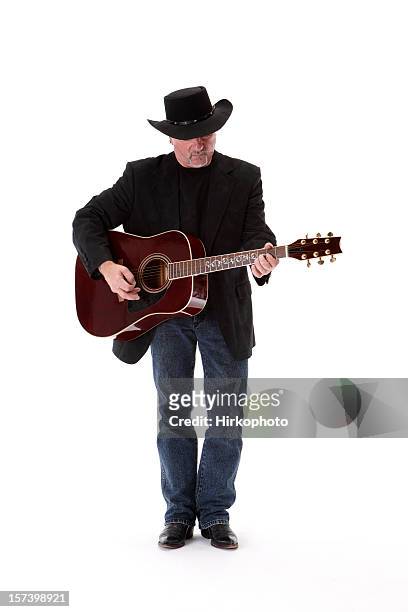 singing cowboy - guitarist stock pictures, royalty-free photos & images