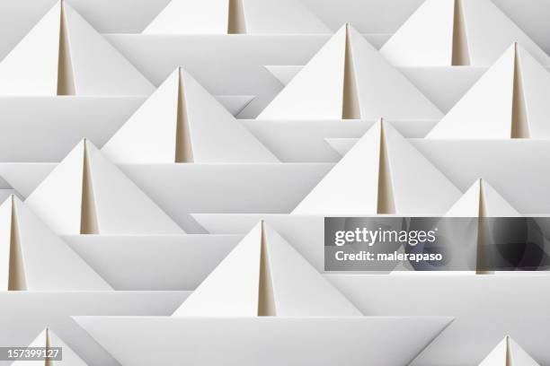 paper boats - paper boat stock pictures, royalty-free photos & images