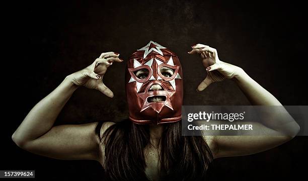 the lioness - female wrestling stock pictures, royalty-free photos & images