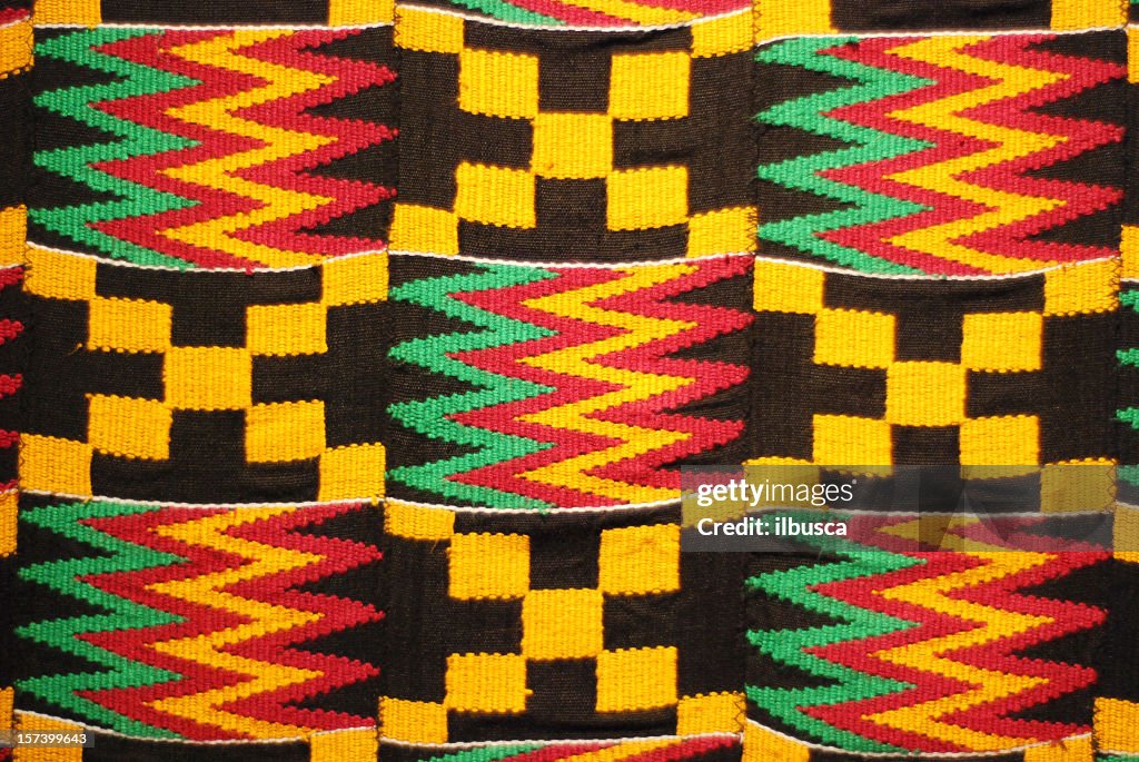 Afrikanischer Farbige Muster-Hintergrund