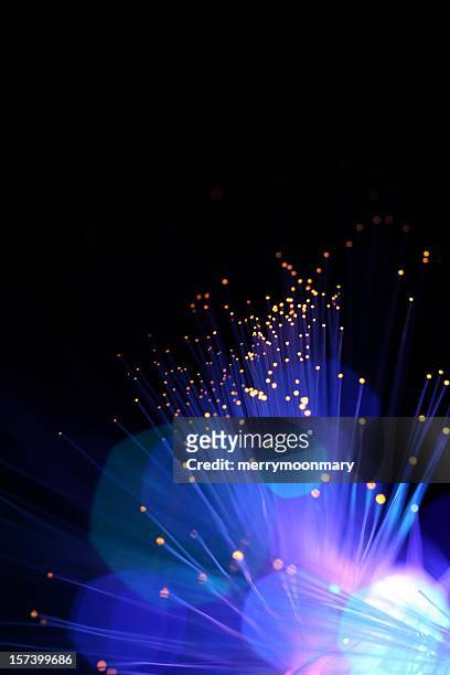 blue sparkle lights - the power of entertainment stock pictures, royalty-free photos & images