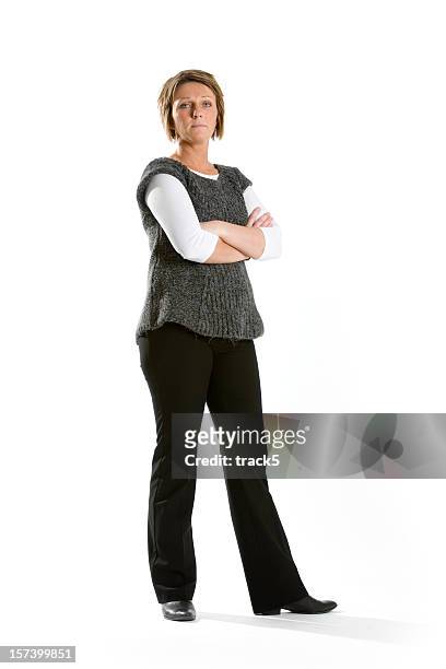 serious business - looking around on white background stock pictures, royalty-free photos & images