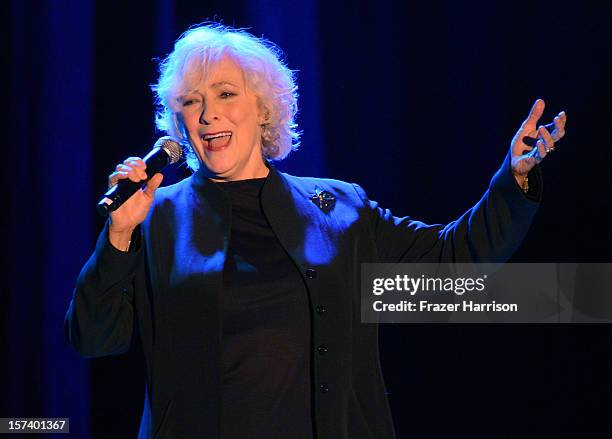 Actress Betty Buckley onstage at "Trevor Live" honoring Katy Perry and Audi of America for The Trevor Project held at The Hollywood Palladium on...
