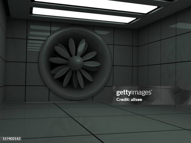 wind tunnel (aerodynamical - windkanal stock-fotos und bilder