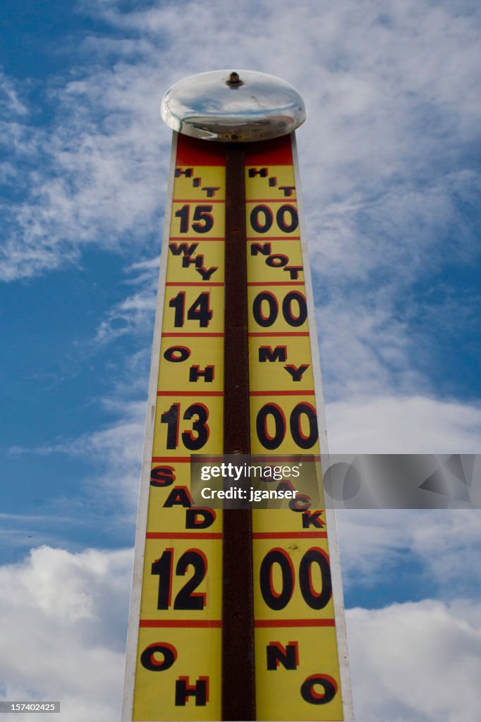 High Striker Fairground Strength Tester