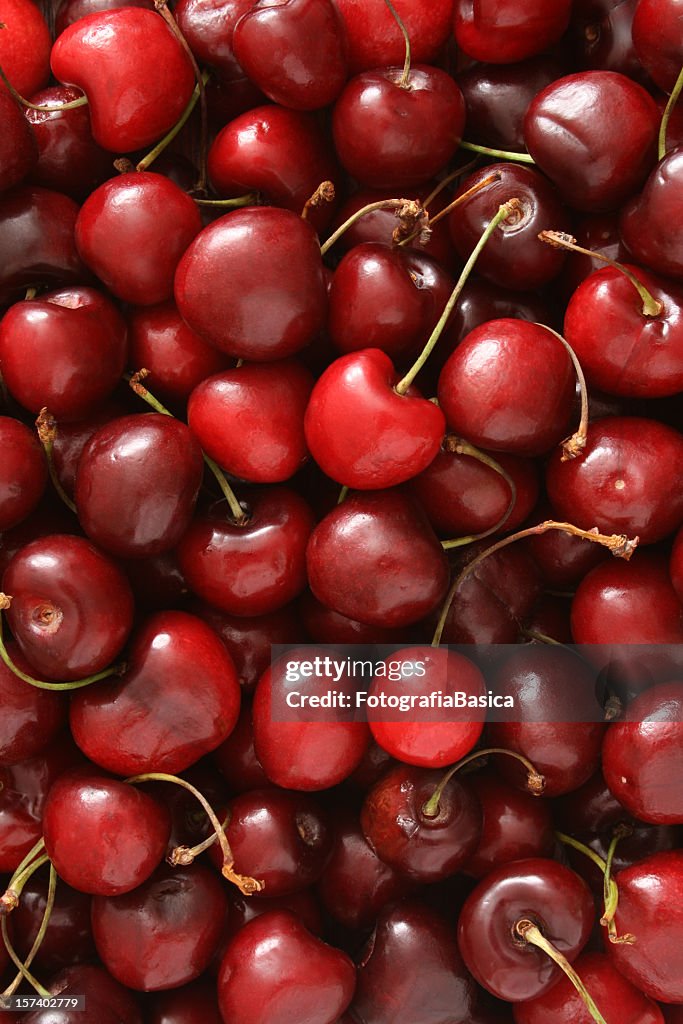 Cherries background