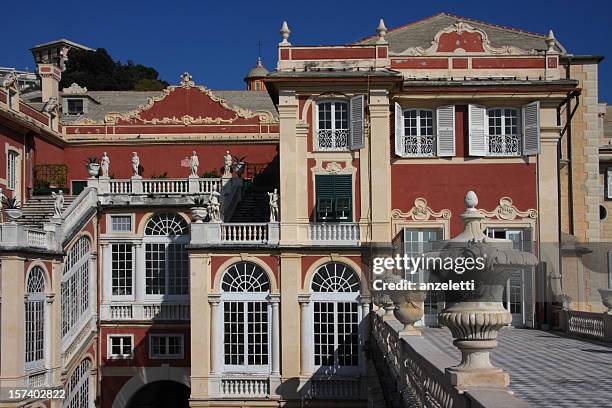 italian palace - villa palace stock pictures, royalty-free photos & images