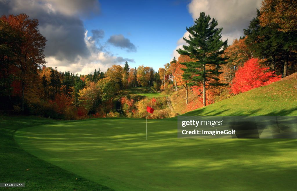 L'époustouflant parcours de Golf du Canada à l'automne