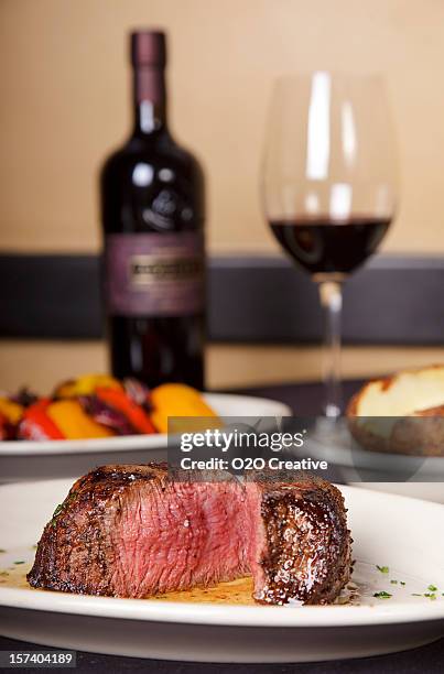 Photo Filet 560 Medium Rare Filet Mignon Stock Photos, High-Res Pictures, and ...
