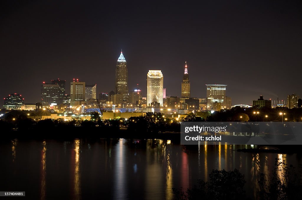 Cleveland, Ohio Skyline