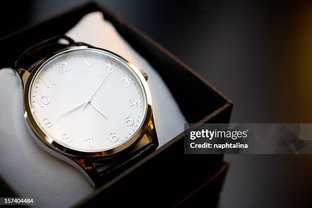 White Clock High-Res Stock Photo