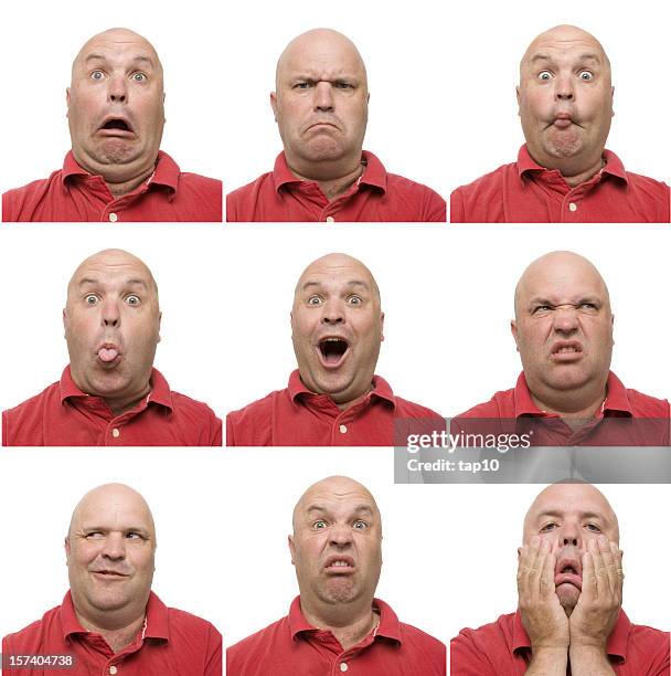 awesome expressions - facial expressions series stock pictures, royalty-free photos & images