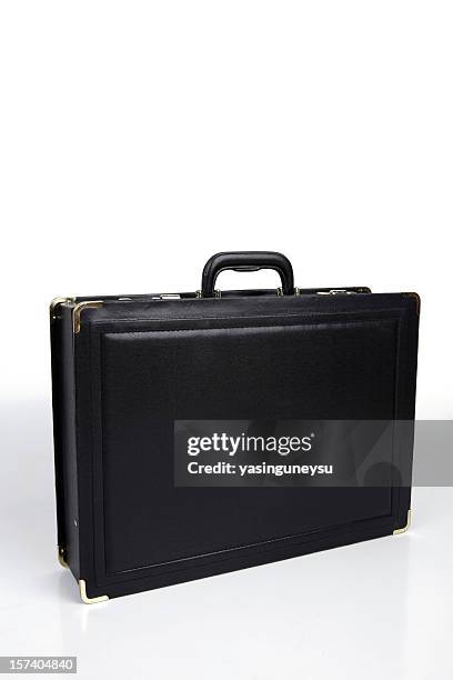 acessórios de negócios série - pasta executiva imagens e fotografias de stock