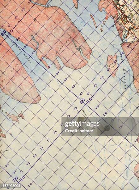 mapa de detalle - longitud fotografías e imágenes de stock