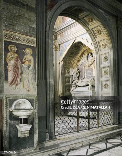 Chapel of the Cardinal of Portugal, San Miniato al Monte , Florence. Italy, 10th-15th century.