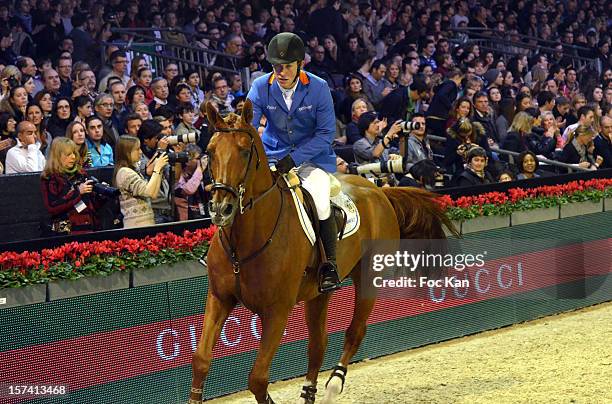 Gerco Schroder attends the Gucci Paris Masters 2012 - Day 3 at Paris Nord Villepinte on December 2, 2012 in Paris, France.